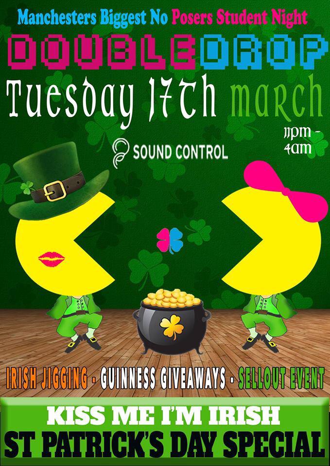 DoubleDropGlist's tweet photo. ST PATRICKS DAY SPECIAL!!🍀

Tonight's Double Drop will be next level!!

Tickets: http://t.co/aqqfoNMxI0 http://t.co/ZpdJ44DDeL