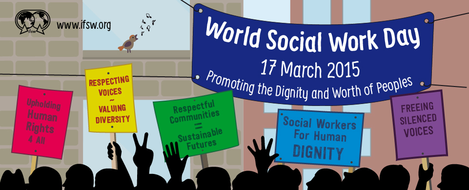 Today is World #SocialWork Day - recognising the important work of social workers: basw.co.uk/wswd #WSWD2015