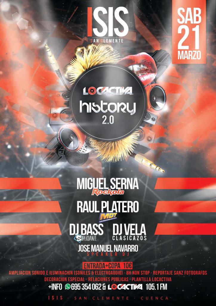 SUPERDJBASS's tweet photo. Este sábado toca un poco de #SupeRemember en @IsisDisco http://t.co/mIWnzvriMA
