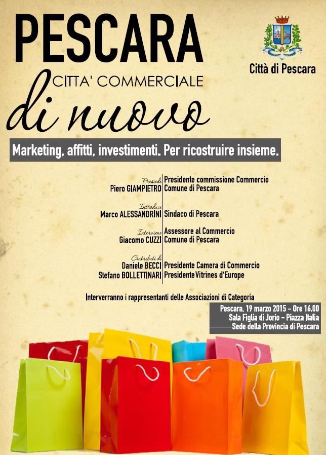 Giovedì a #pescara parliamo di #commercio, #lavoro e #impresa