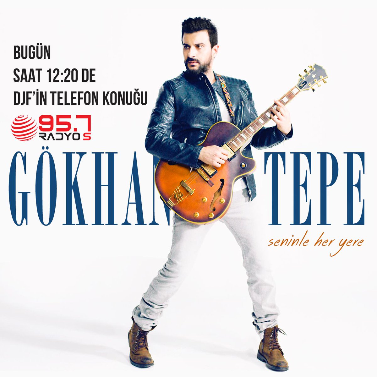 bursaradyos's tweet photo. @gokhantepemusic saat 12:20 de @_DJF_ in telefon konuğu. http://t.co/dJYTP1FXSz Yepyeni şarkılarından #KADER yayında http://t.co/Ze1OocDsv0