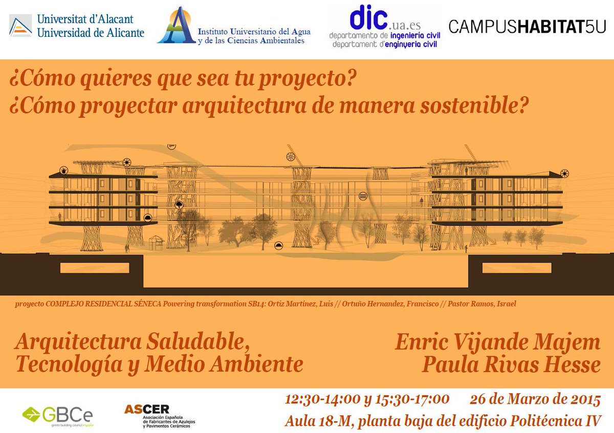 Dic Ingenieria Civil On Twitter Taller De Arquitectura Saludable