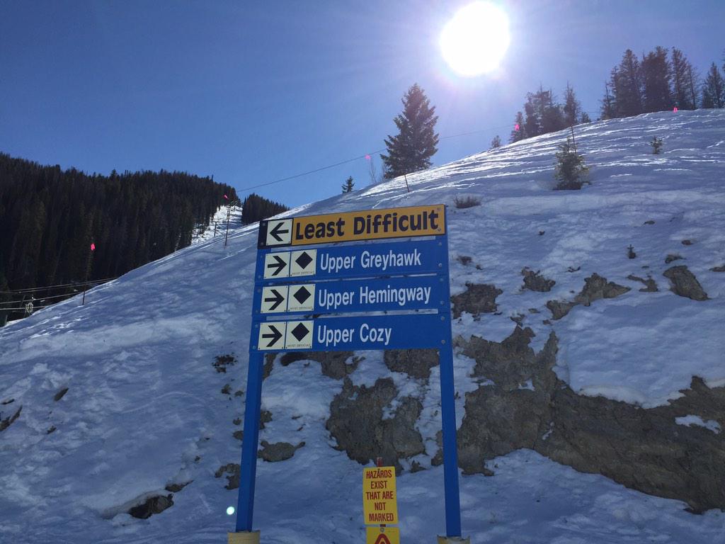 ChrisShaver64's tweet photo. There's a fast lane named after Ernest Hemingway @sunvalley - fun!
#SunValley #NetNeutrality #DontBreakTheNet http://t.co/gsIZVoCbQ0