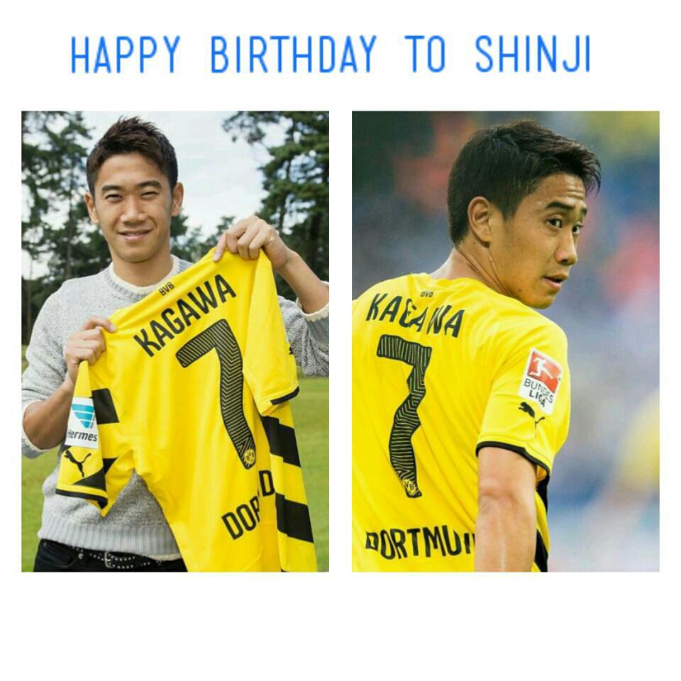             Happy Birthday To Shinji Kagawa    