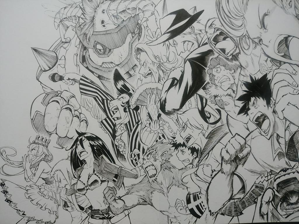 落書き6
没キャラの叫び 