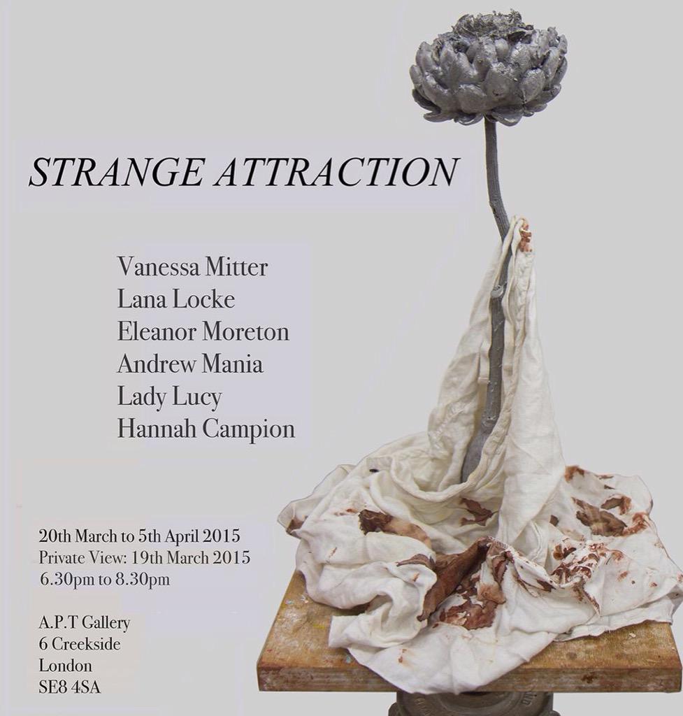 APTGallery's tweet photo. All welcome to the opening of #StrangeAttraction this Thursday at 6.30
#Deptford
#GreenwichHour http://t.co/vVTC0wIVZp