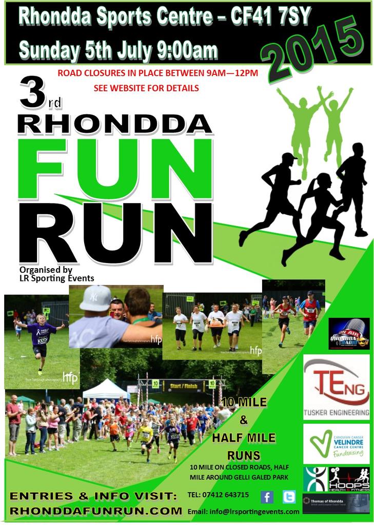 rhonddafunrun's tweet photo. Anyone like our potential flyer for this years run? #rhonddafunrun http://t.co/rPHZaSqufz