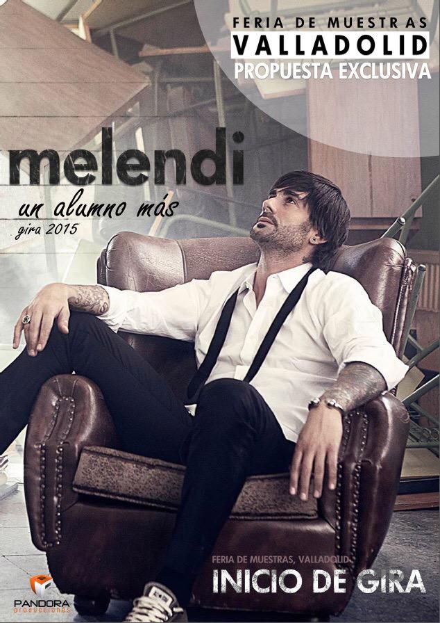 El 1 de mayo <a href="/MelendiOficial/">Melendi Oficial</a> viene a la <a href="/feriavalladolid/">Feria de Valladolid</a> con su gira 'Un alumno más', ¡no te quedes sin tu entrada!