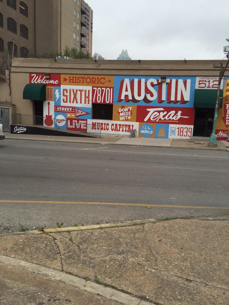 lelesxsw's tweet photo. Good morning #atx #sxsw #SXSW2015 http://t.co/tr9sMTpH05