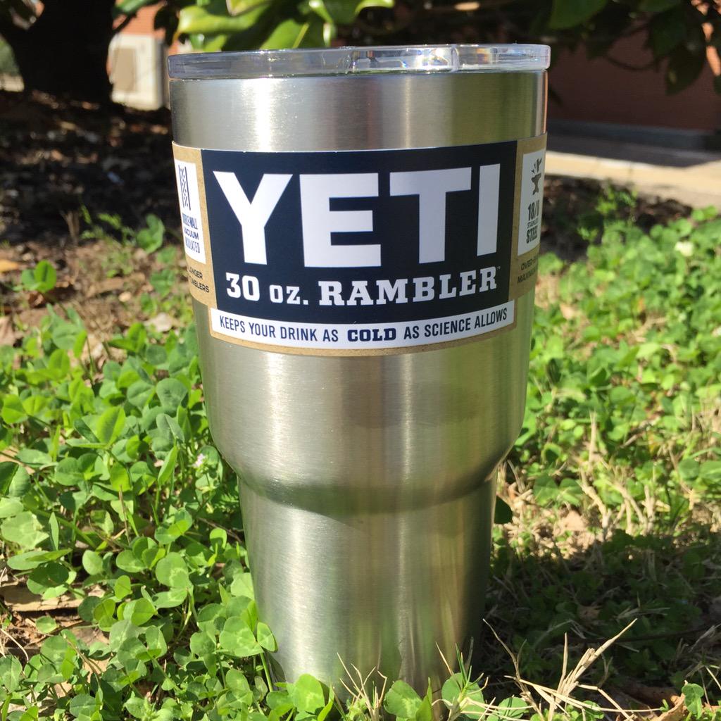 collectiveaub's tweet photo. The weather is perfect for this XL YETI tumbler that we're giving away today. #RETWEET this pic for an entry! http://t.co/s7dMcpKhbb