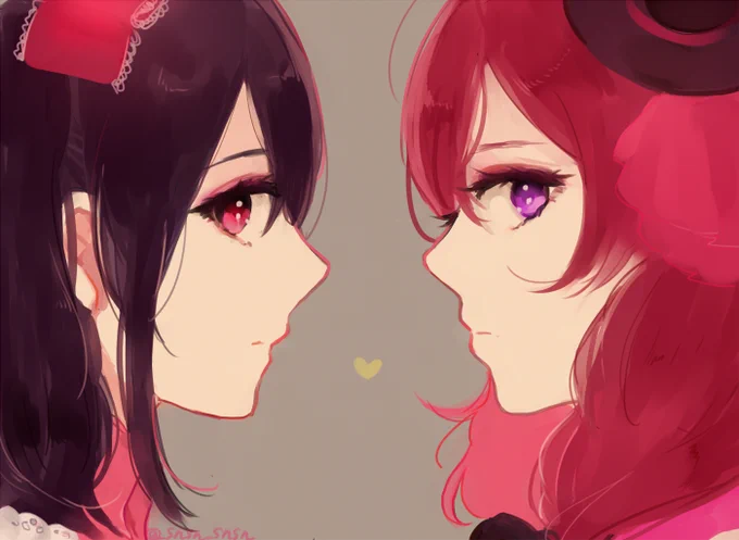 巷で噂のにこまきってやつ #ラブライブ版深夜の真剣お絵描き60分一本勝負 