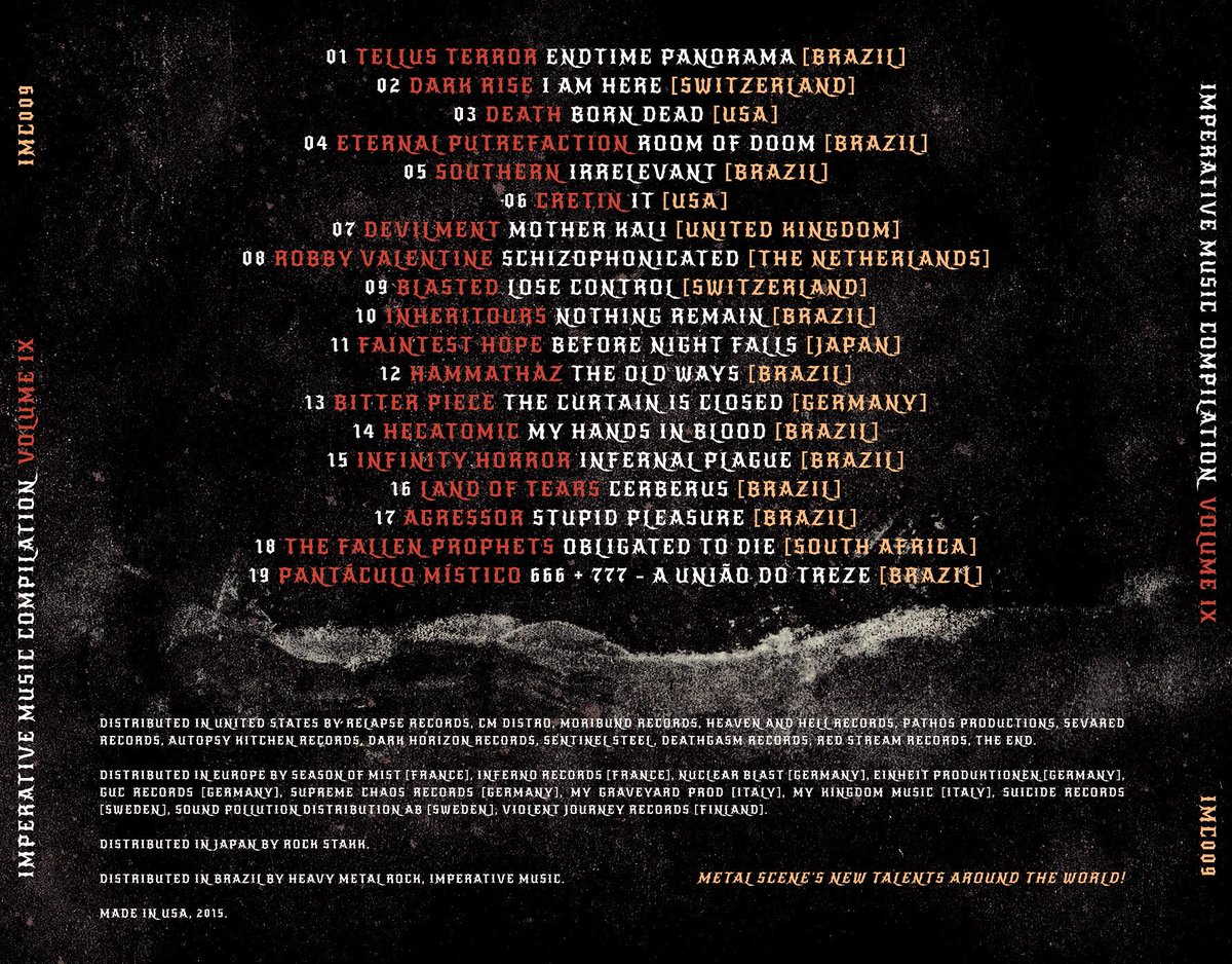 TFP_band's tweet photo. @TFP_band on Imperative Music Volume IX! Such an honor to be on this album! http://t.co/hv33Unc0jK