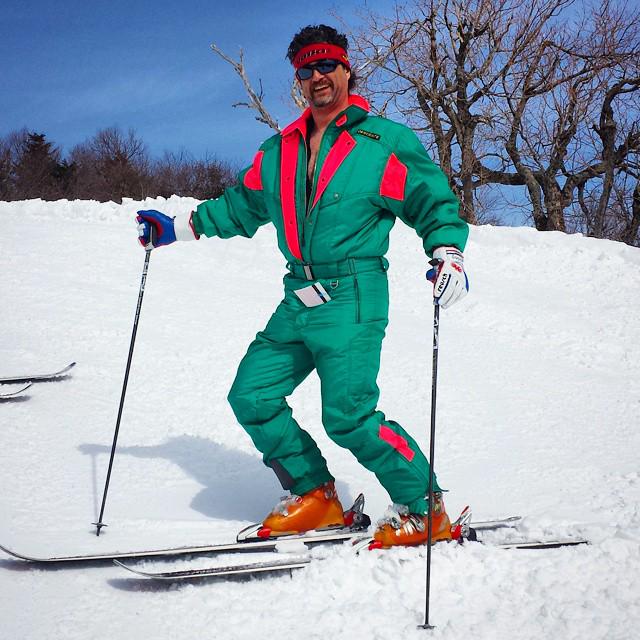 ski_vermont's tweet photo. Congrats @slavalley - nothing says #SpringIsSweet like a neon one piece. Tag photos #SpringIsSweet #SkiVermont http://t.co/lDvoxRAUXO