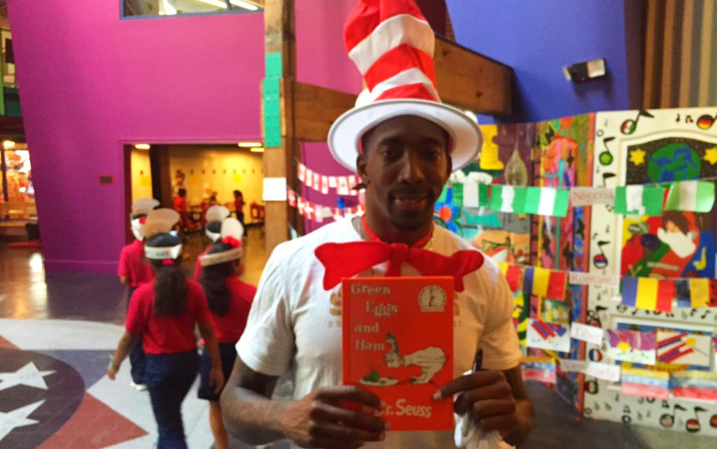 Saints's tweet photo. Westbank in the Hat @KGLewis28 #Saints http://t.co/XogLg9jtfl