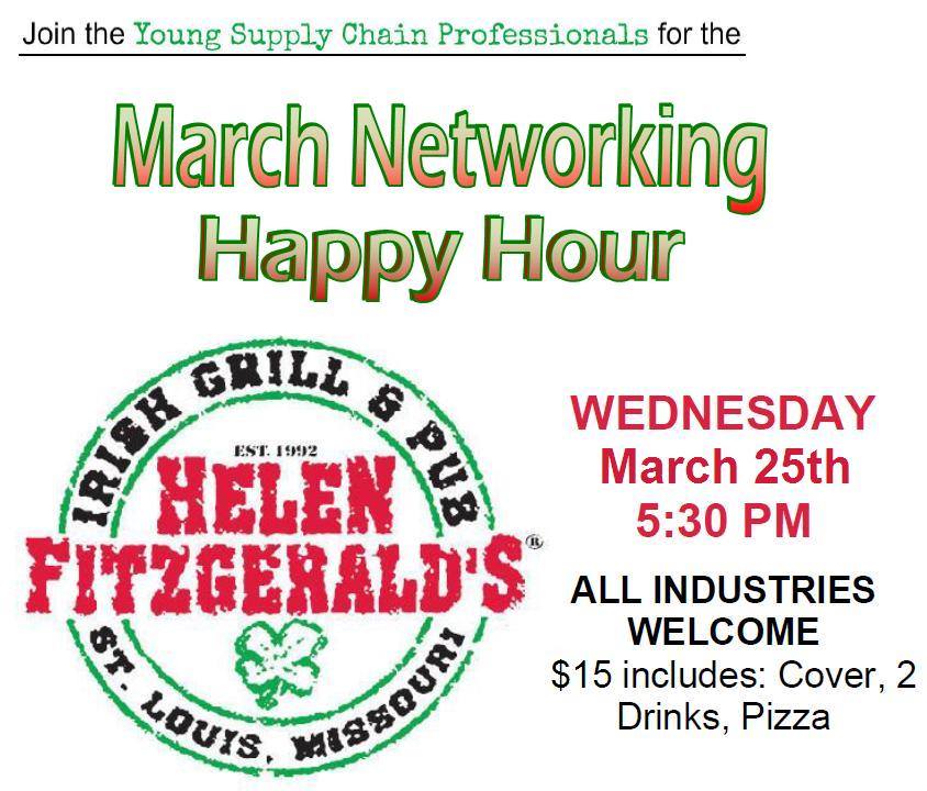 YSCP_STL's tweet photo. Join us for our upcoming St. Pat's themed networking event @HelensFitz on 3/25 at 5:30 pm! http://t.co/GNr51mvMWR http://t.co/0HstWp1KtS