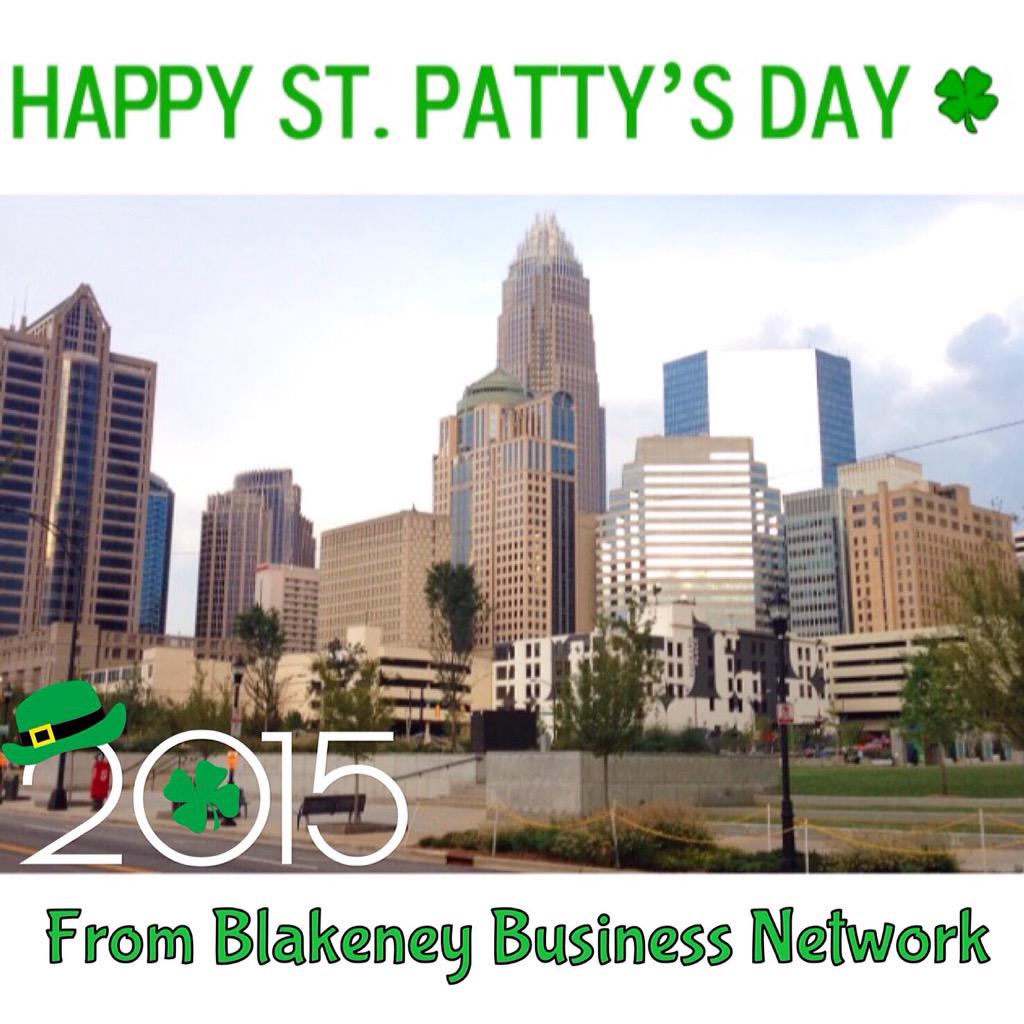 blakeneynetwork's tweet photo. Happy St. Patrick's Day QC!!! 💚🍀 http://t.co/7iRmWnf8d3