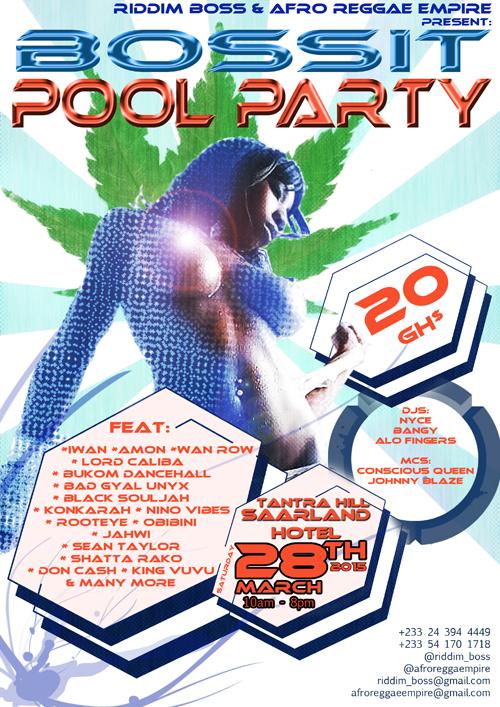 AfroReggaEmpire's tweet photo. #Dancehall #PoolParty!
@ SaarlandHotel #TantraHill
Sat. 28:03:15
10am-8pm
MCs: @JONIBLAZECHICHI &amp; @ConsciousqueenF http://t.co/5bhoT7jGfN