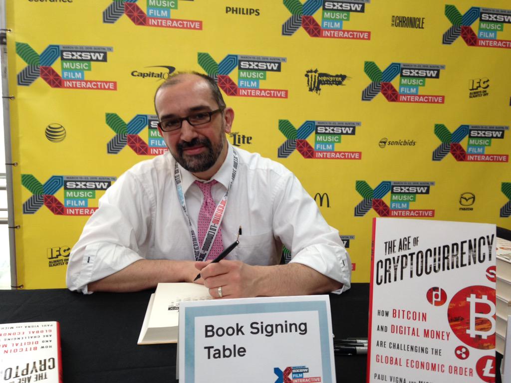 Book-signing time. Come on by, 4th floor of the ACC #SXSW