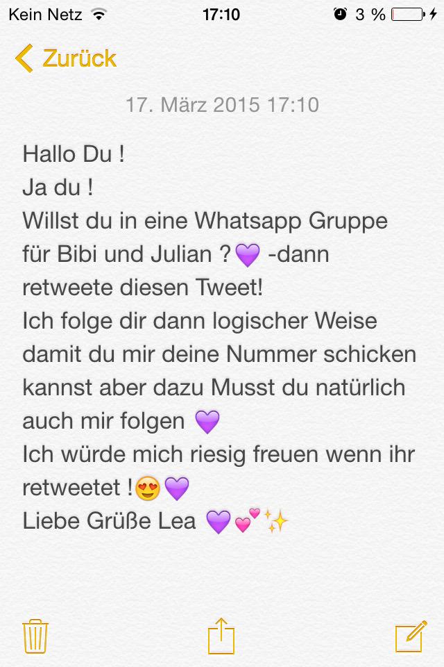 beeabeelove's tweet photo. Also dann per DM die Nummer schreiben 💜 http://t.co/qhvfIkYBkM