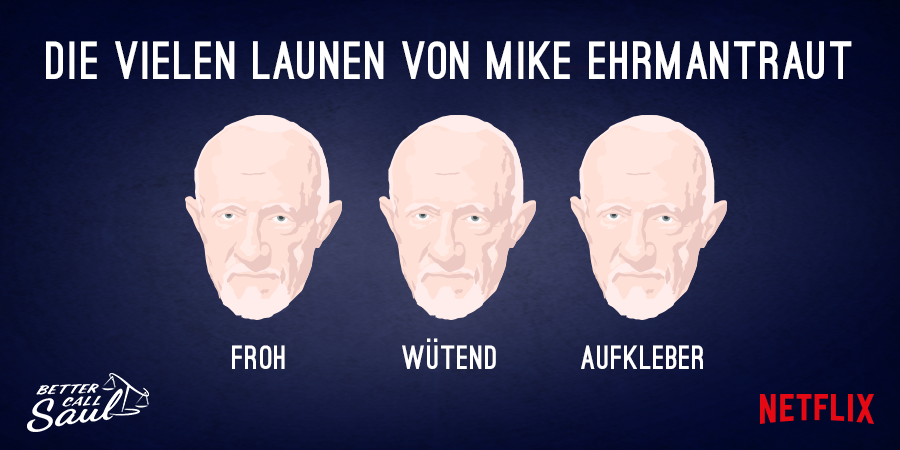 NetflixDE's tweet image. „Nein, mit Danke meine ich ‚Drei sind einer zuviel.’ Sie können gehen.“