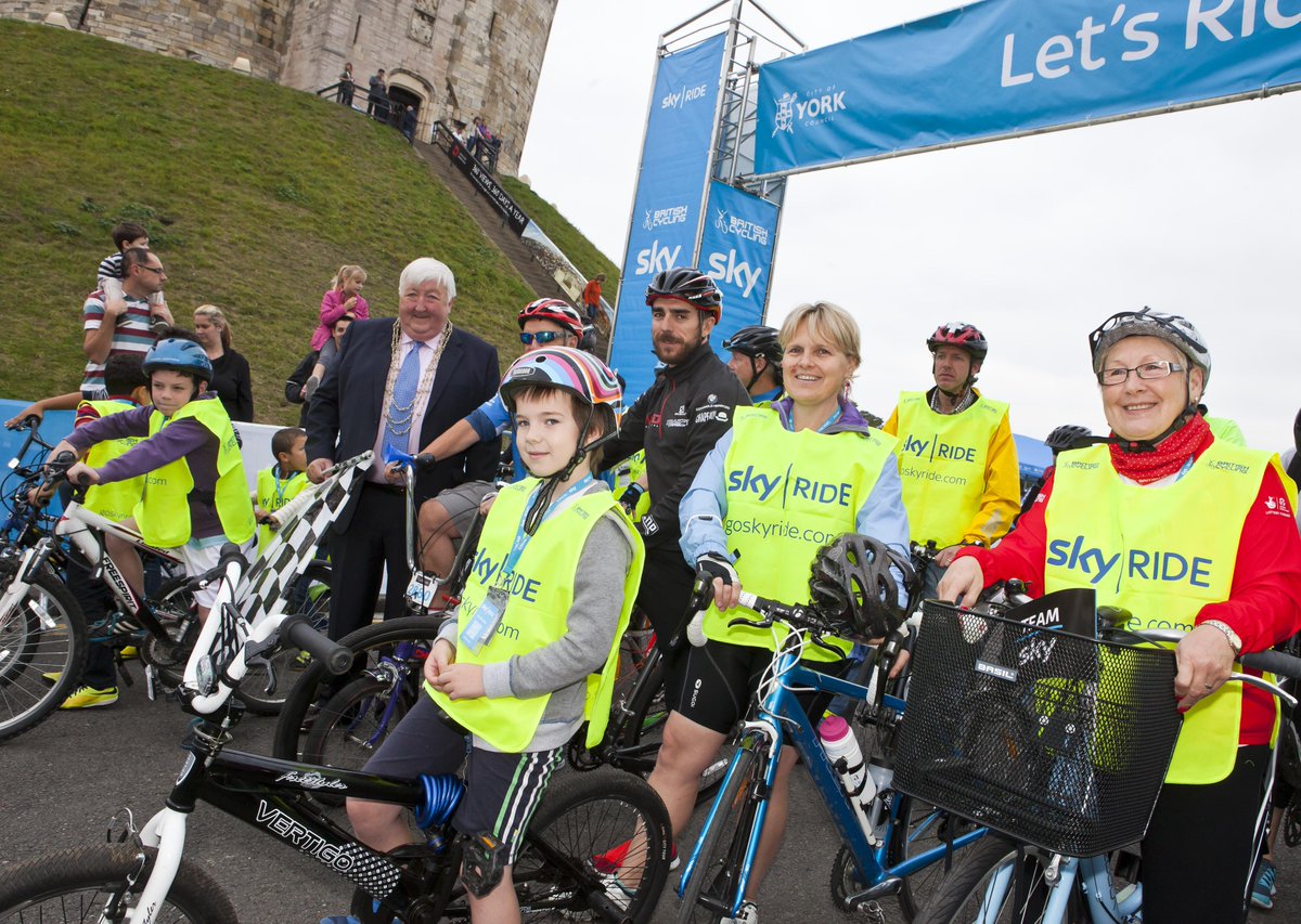 CityofYork's tweet photo. .@GoSkyRide is returning to #York on Sunday 13 September to celebrate all things cycling! http://t.co/q0uwVu377Y http://t.co/yeO4OM2sRd
