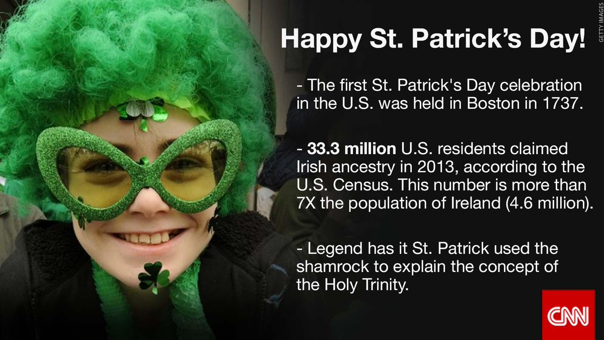 How will you celebrate today? Impress your fellow revelers w/these fun St. Patrick's Day facts cnn.it/1AA9UrY