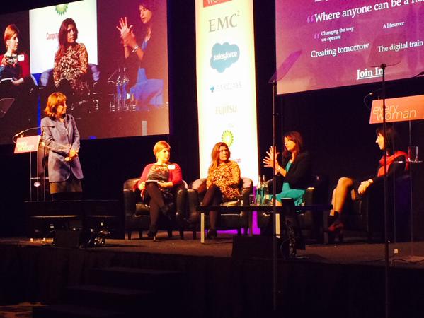 Arm's tweet photo. #ARM @lakshmi_arm says success is abt finding right roles to shine in &amp; not taking a predictable path #ewtechforum http://t.co/tBAXFIQRvE