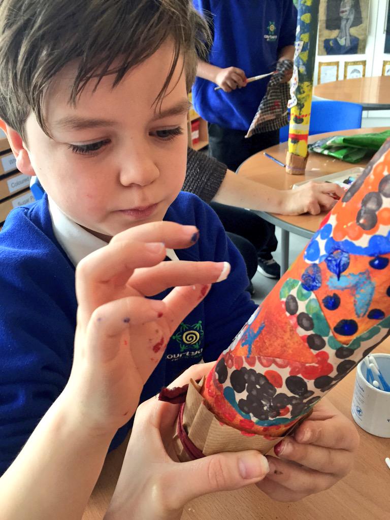 OATBridge1's tweet photo. Absolutely beautiful rain sticks Papaya class!!! So #creative! @TBAPCraft #tbap #art #music http://t.co/w1FPklmuyb