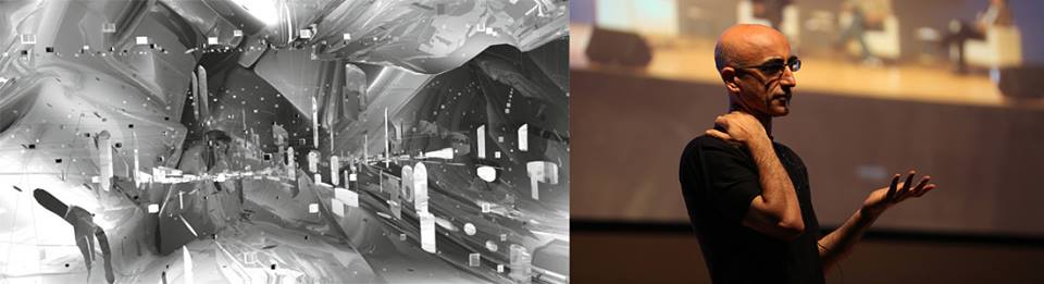 andrearedi's tweet image. marcos novak  - lecture at 7pm HS2 technical university - today