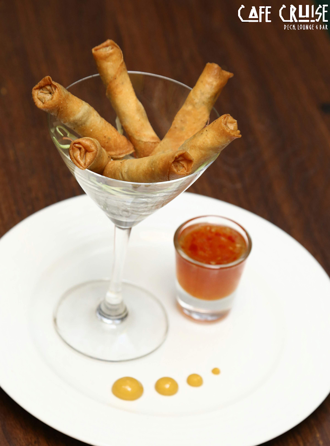 CafeCruise1's tweet photo. Cigar Rolls make a lip smacking starter :)
#CafeCruise #CruisetoBooze #RajouriGarden http://t.co/4KBi7Jdswt