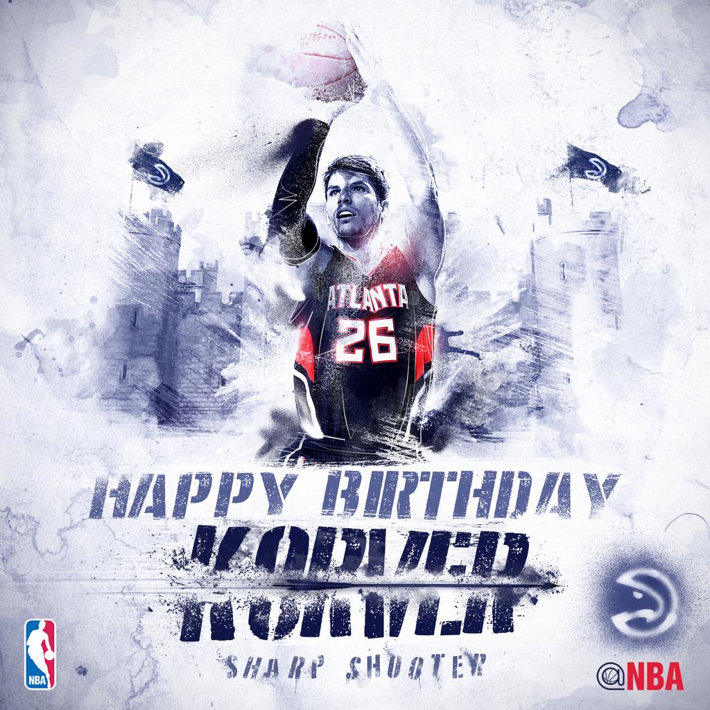 Happy Birthday utlar n Efendisi Kyle Korver!  
