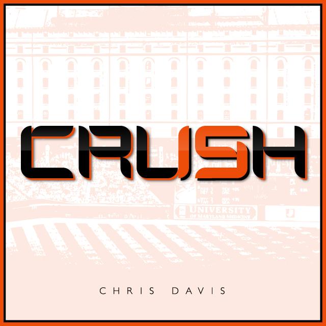  A custom logo and a Happy Birthday to star Chris Davis!!   