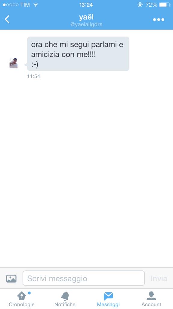 lieselgdr's tweet photo. @yaelallgdrs se ricambi il follow, forse, e dico forse, rispondo. 👐 http://t.co/PkjRAjhDHy