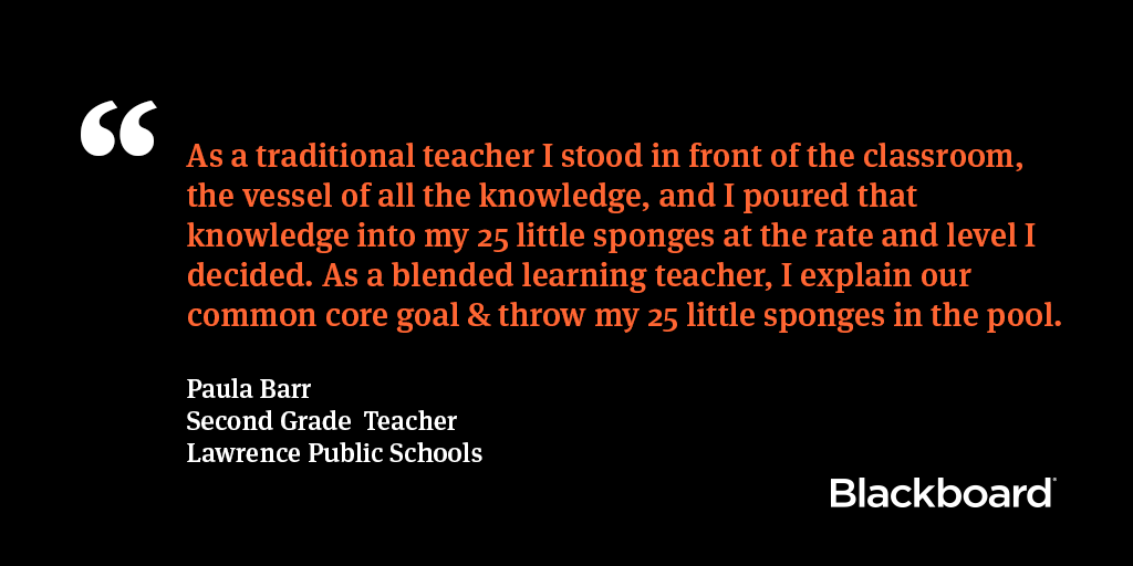 Blackboard's tweet photo. Blog post: 5 Tips for Embracing #BlendedLearning in Elementary Classrooms http://t.co/fZ01fbf2Dz http://t.co/wifvl3RpOY