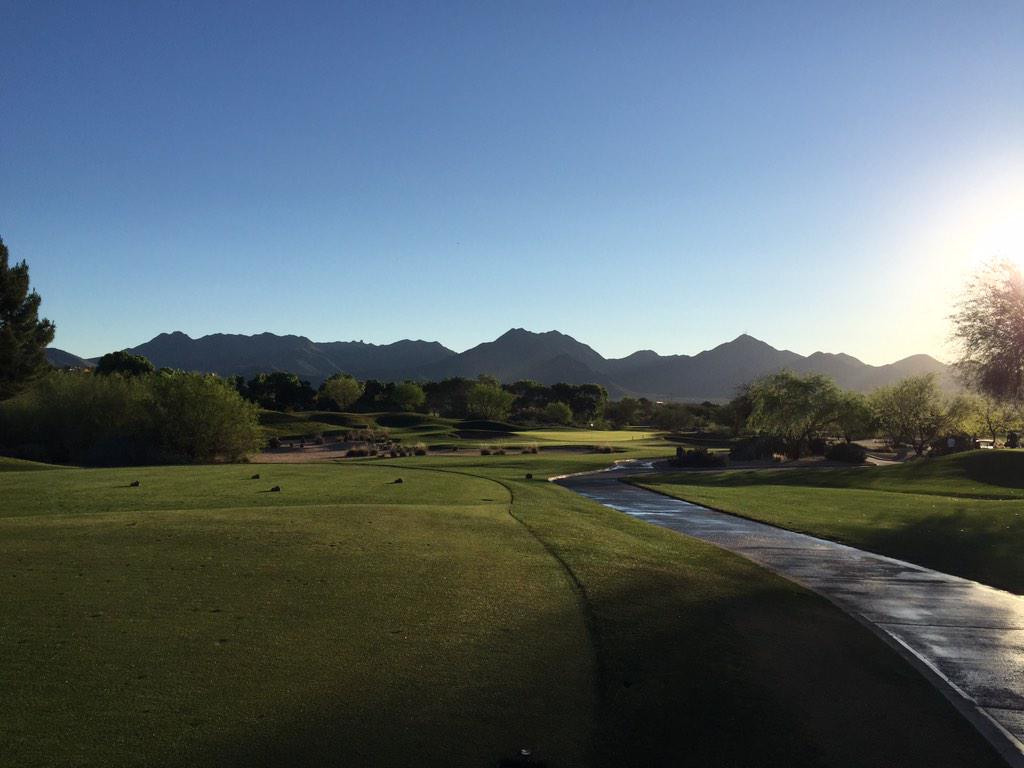 golfnauthority's tweet photo. Had a blast at #TPC Scottsdale - Champions Course! Highly recommend getting the first tee time and playing 36! #golf http://t.co/8byeVuV3jV