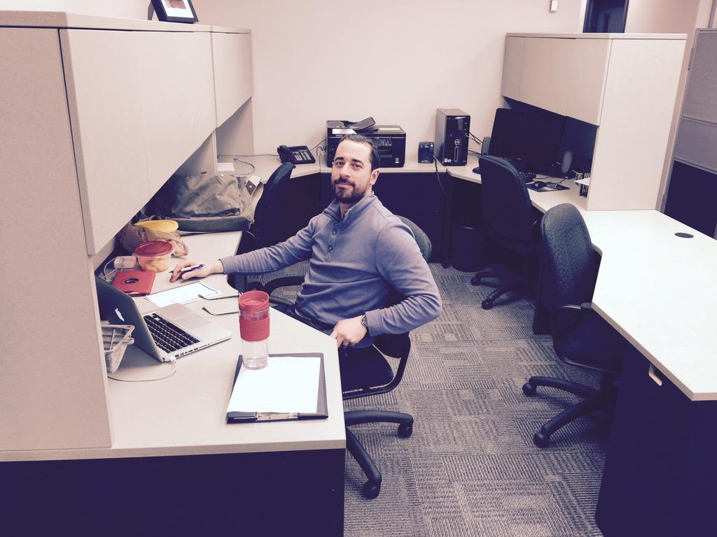 Our first 'incubator' @ new HQ! Sean will build employment skills among the youth he serves. Stay tuned!