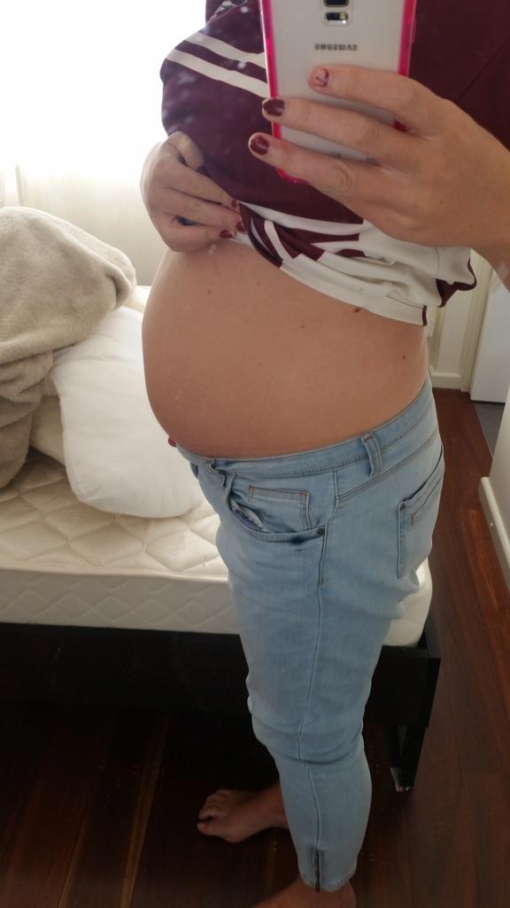 19 weeks 4 days pregnant.