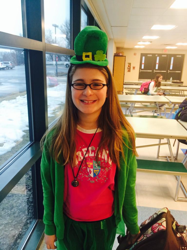 NMYouthAgency's tweet photo. Saint Patrick's Day, SNIS edition! http://t.co/qJvtYLvTVt