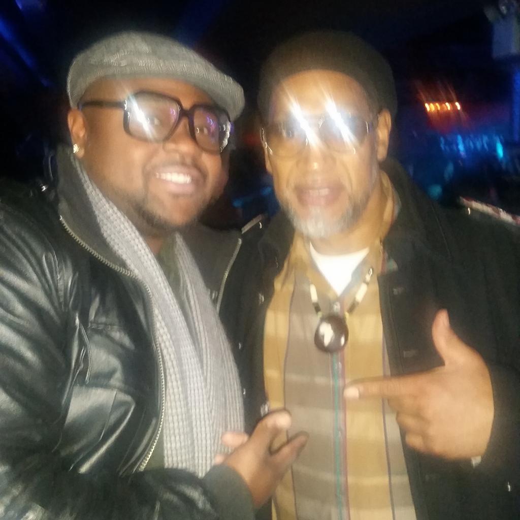 artofnard's tweet photo. With The innovator &amp; Pioneer of Rap #DjKoolHerc #HipHop #Salute! http://t.co/lQ5iOy8lCq