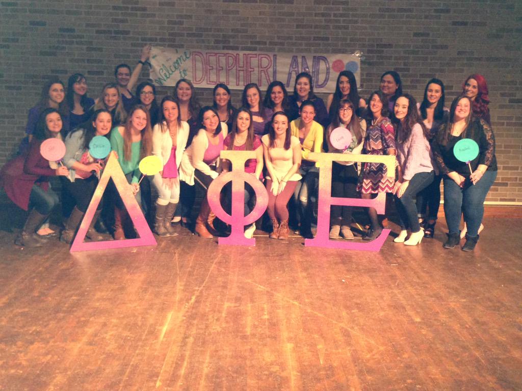 There's nothing better than being a part of this great sisterhood! Happy Founders Day Deephers!!! 💜💛 <a href="/DPhiEIHQ/">Delta Phi Epsilon</a>