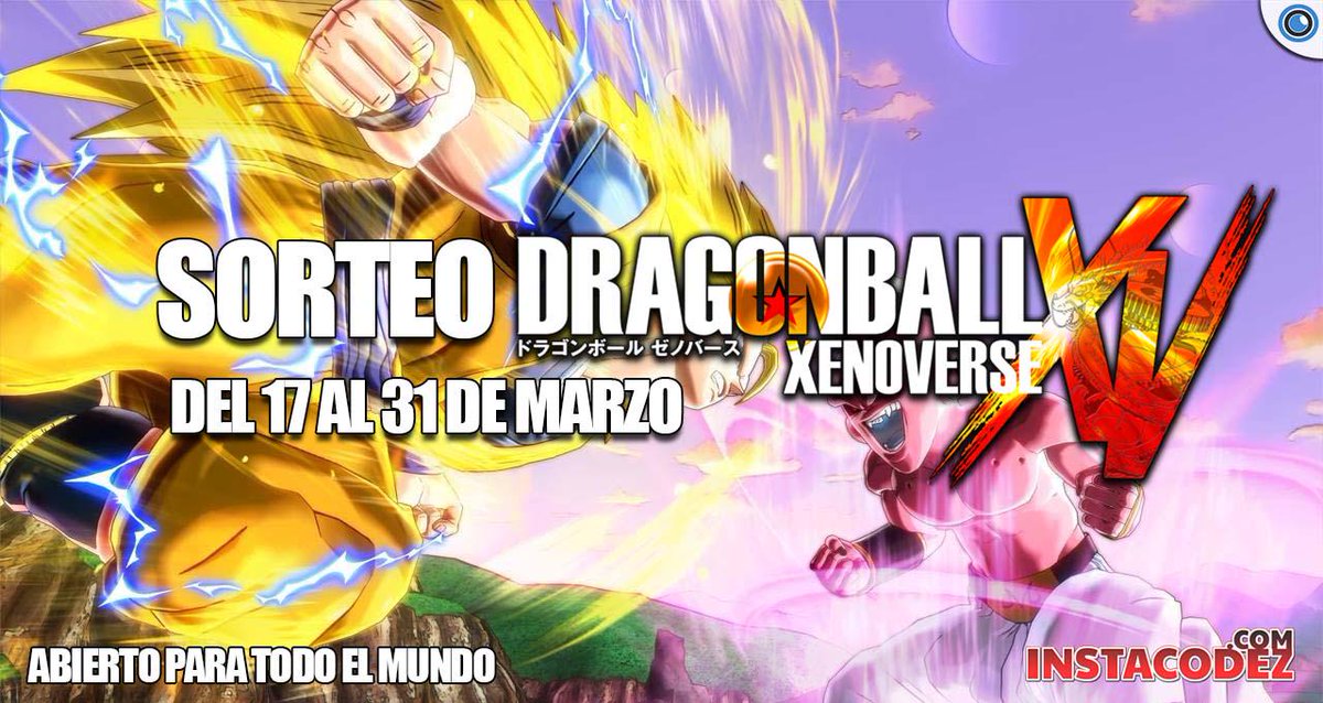 Nuevo sorteo de Dragon Ball Xenoverse participa siguiendo el link: goo.gl/q4ywEY