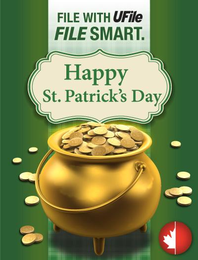 UFile's tweet image. Happy St Paddy&apos;s Day everyone! #StPatricksDay #FileSmart