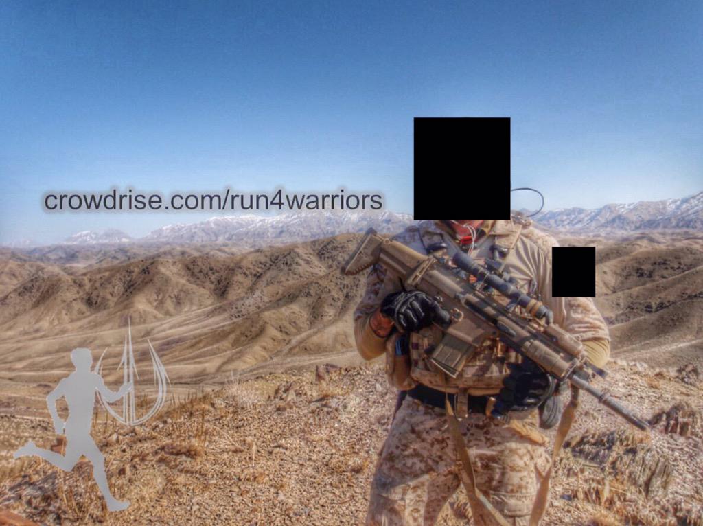 Run4Warriors tweet picture