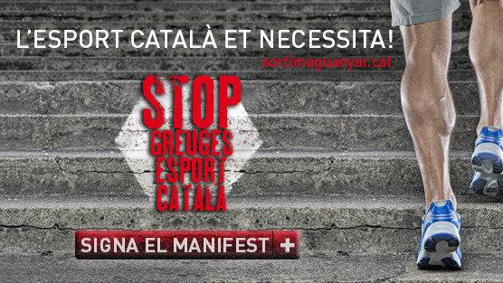 El @Pmesportslf s’adhereix manifest Stop Greuges a l’Esport Català lesfranqueses.cat/actualitat/not… <a href="/UFECcat/">Unió de Federacions Esportives de Catalunya</a> #sortimaguanyar