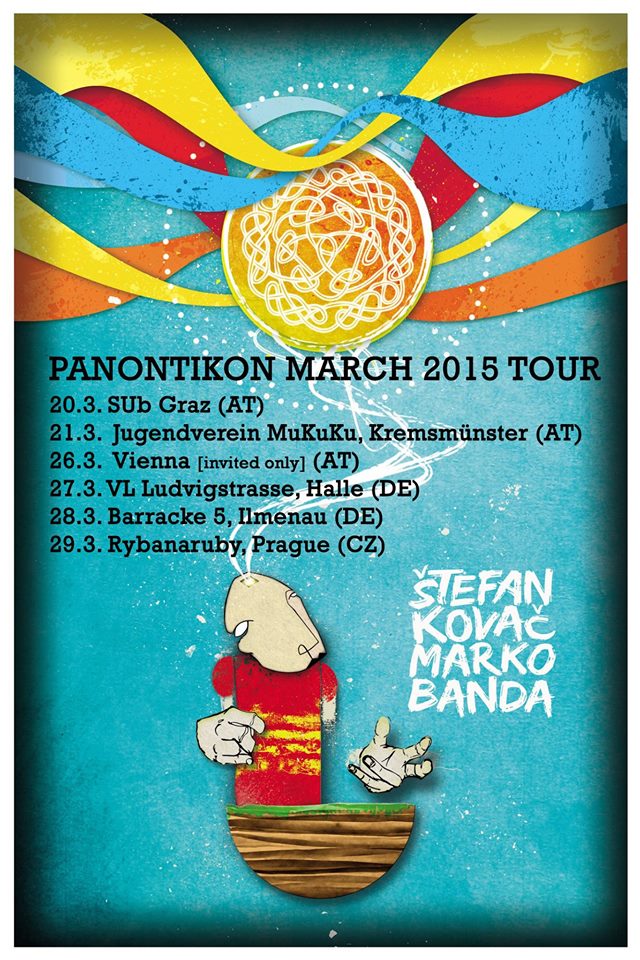 Here we go again! Tour dates for 2015! #panontikontour