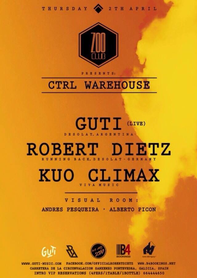AndresPesqueira's tweet photo. Thursday 2th April @zooclubspain 
with GUTI, @RobertDietz &amp; @kuoclimax ! http://t.co/5k2Y4p0NpR