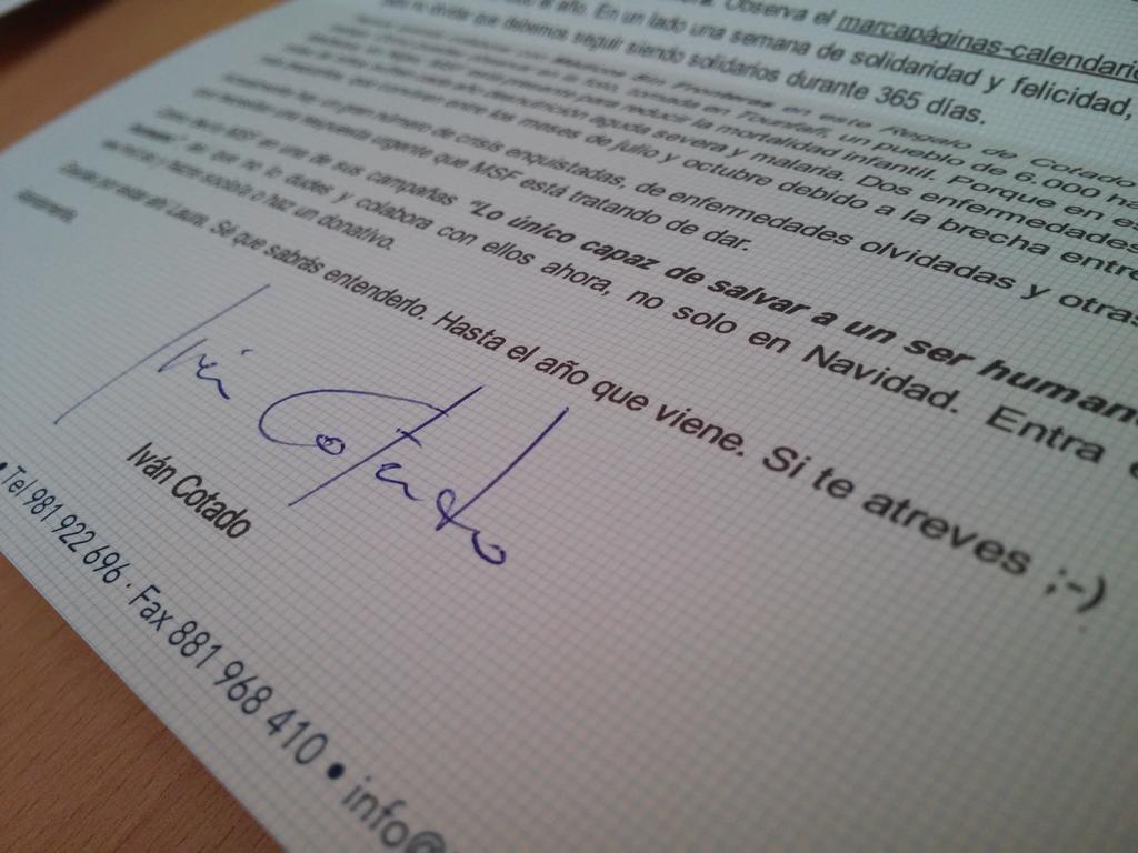 Segarra88's tweet photo. Ya está aquí #ElRegaloDeCotado Un poquito de concienciación nunca esta de más!! #MédicosSinFronteras @ivancotado http://t.co/iTBfKhH11X
