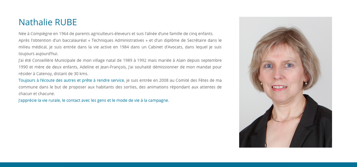 #1Jour1Candidat
Aujourd'hui, je souhaite vous présenter Nathalie Rubé ! 
Toute la campagne sur courtial-vanelsuwe2015.fr