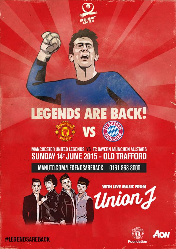 ManUtd's tweet photo. .@VdSar1970 will be in goal for #mufc vs @FCBayernEN in this summer's #legendsareback match. Welcome aboard, Edwin! http://t.co/JMeL3nnMBR