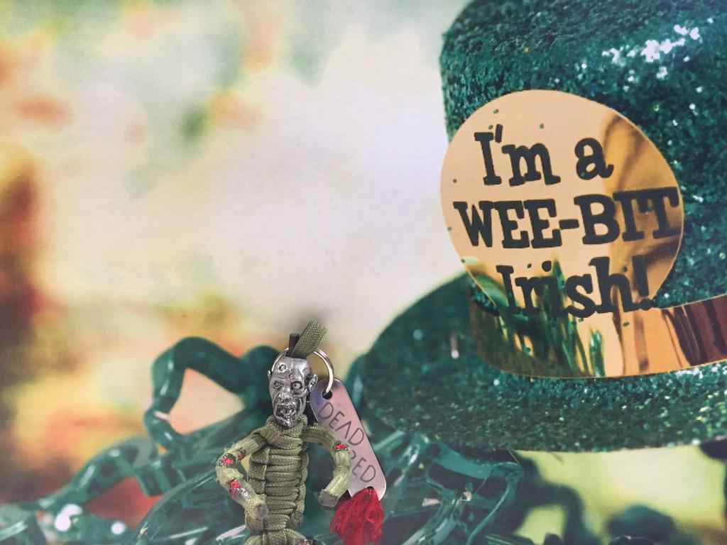 DFredWazombie's tweet photo. May the Luck of the Irish be with you!!!  #HappyStPatricksDay from this #Wazombie  @WazooSurvival http://t.co/eXndjKj1o9